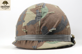 Amerikaanse M-1 "Grenada" Helm met "ERDL" Overtrek