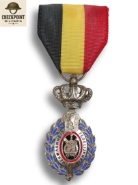 Insigne honorifique belge de 2e classe avec texte néerlandais