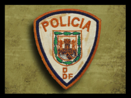 Emblème de la police Mexique