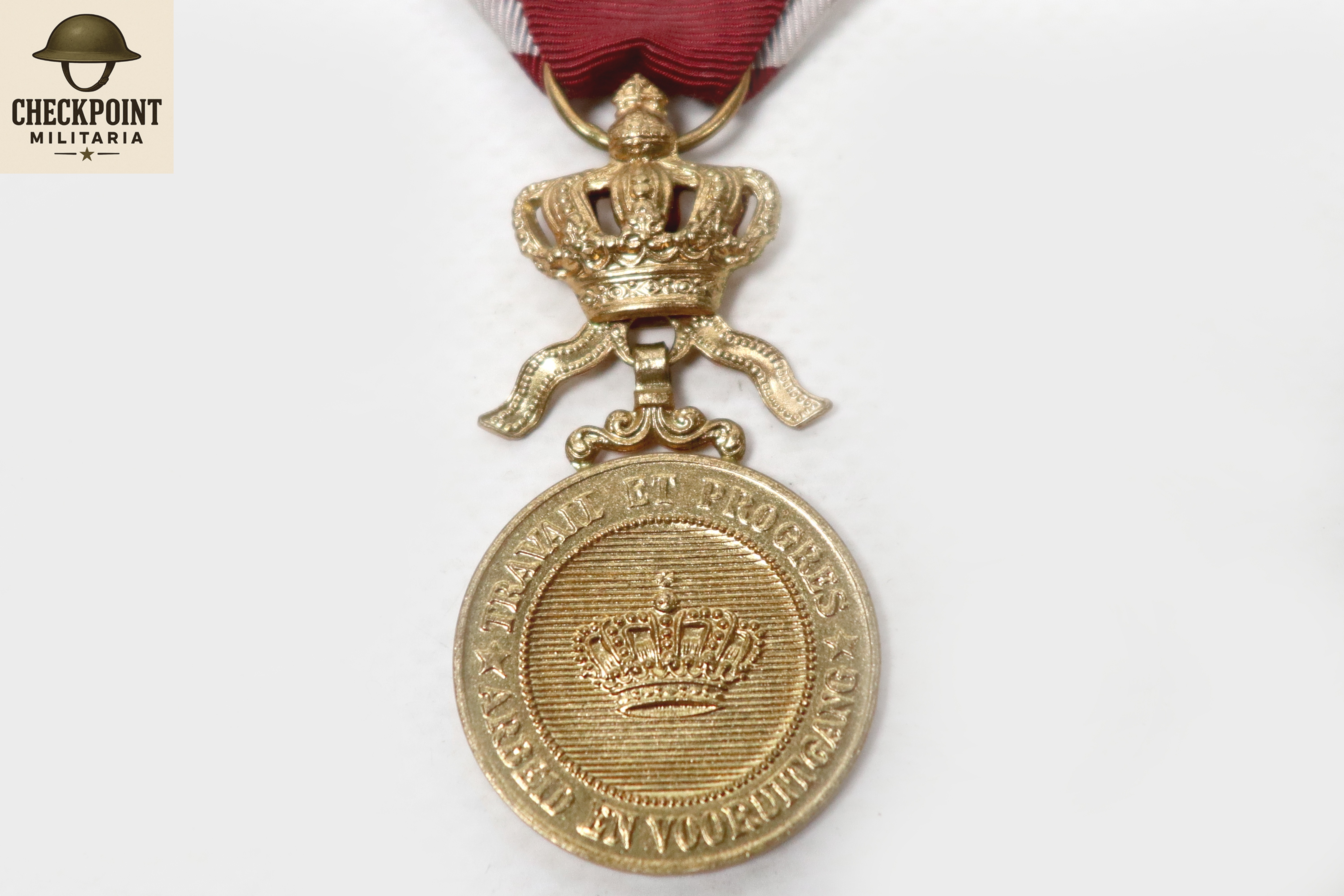 Belgische Gouden Medaille Kroonorde