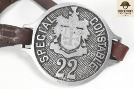 WW1 Era Special Constable 22 Police Arm Badge