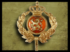 Visor cap emblem officer Dutch army