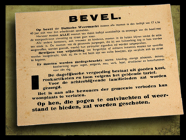 Strooibiljet Weermacht Bevel