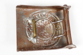 German W.W.II Army Belt Buckle For Enlisted Mans And NCO's.