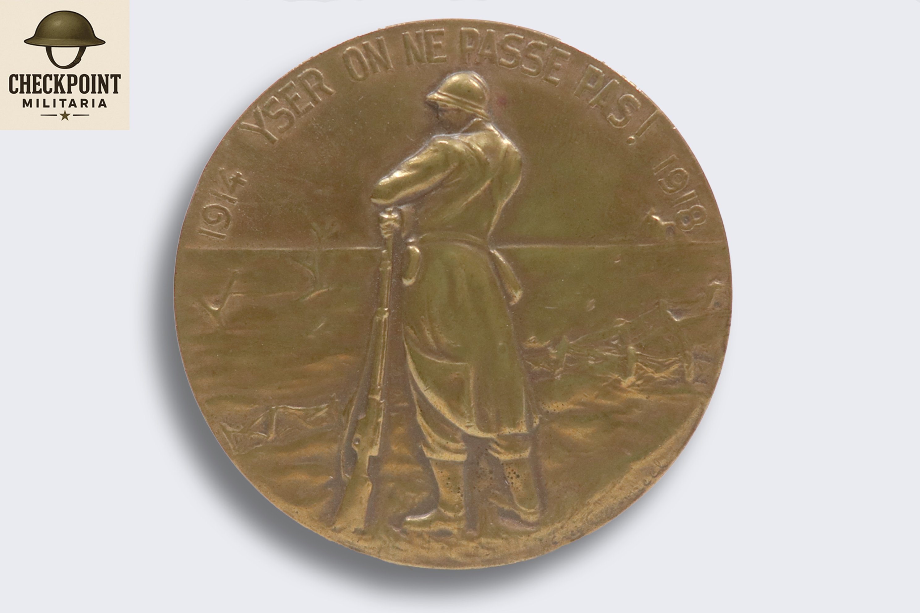 French Homage Yser Medal