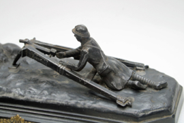 French Desk Top Ornament From the Battle of Verdun