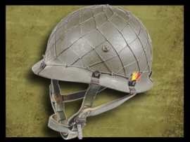 Belgian Issue M71 Paratrooper Helmet.