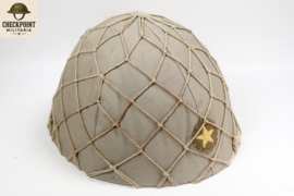 WWII Japanese Type 90 Helmet + Cover + Net Set IJA