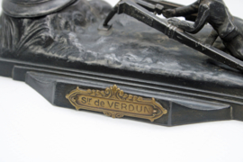 French Desk Top Ornament From the Battle of Verdun