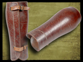 WWI German Leather Gaiters