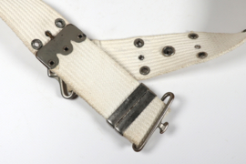 U.S. Webbing Belt MP White