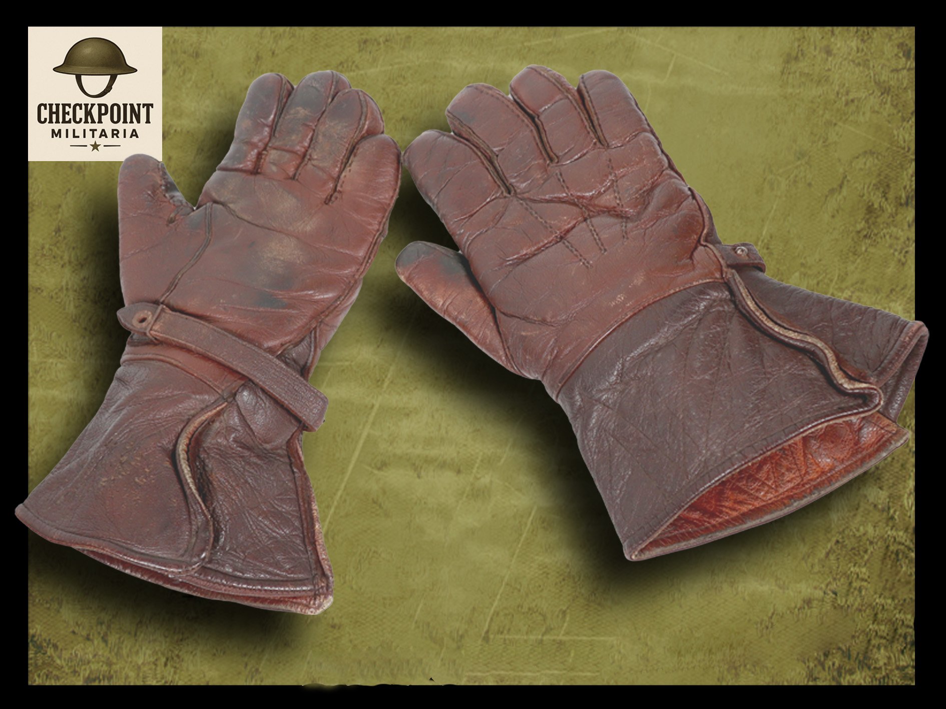 German Luftwaffe Pilots / Aircrew Gloves