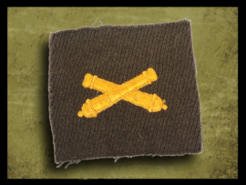 US Army Korea/Vietnam War Artillery Officer Collar Insignia