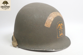 US 6th Naval Beach Battalion Amphibious Infantry Helmet