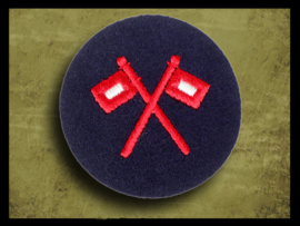 Volksmarine Signal - Signaller Specialist Sleeve Patch For EM & NCO