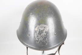 Casque néerlandais M38 « Butin de guerre » Wehrmacht