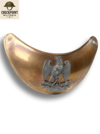 Franse Officiers Gorget uit de Juli-Monarchie