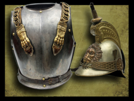 Belgium Helmet and Cuirass M-1841/42