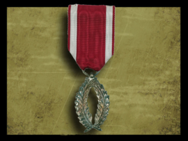 Honorary medal in the Crown Order Belgium