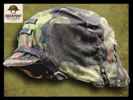 M43 "Platanenmuster"  Camouflage Helm Overtrek Maat 3