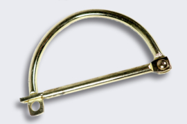 Dutch Brass Duffel Bag Lock