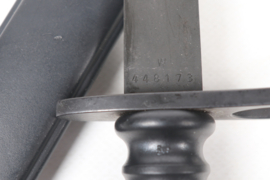 1963, Black  SIG Bayonet Delivered to the Netherlands