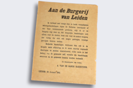 Dutch Warning January 1941