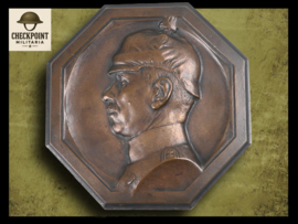 Duitse Bronzen Plaquette van Eugen Meyer-Itter WWI