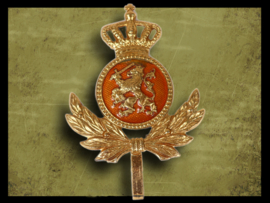 Dutch army visor cap emblem