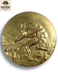 American Doughboy Fighting in France