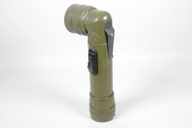 Lampe de poche à tête inclinée de l'armée américaine MX-991/U OD Green