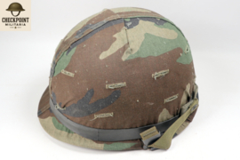 Amerikaanse M-1 "Grenada" Helm met "ERDL" Overtrek