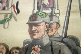 Duitse World War I  Schoolplaat 1914