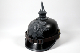 German "Saxony" M1915 Spike Helmet "Pickelhaube"