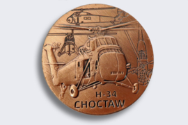 ETATS-UNIS. Médaille H-34 Choctaw