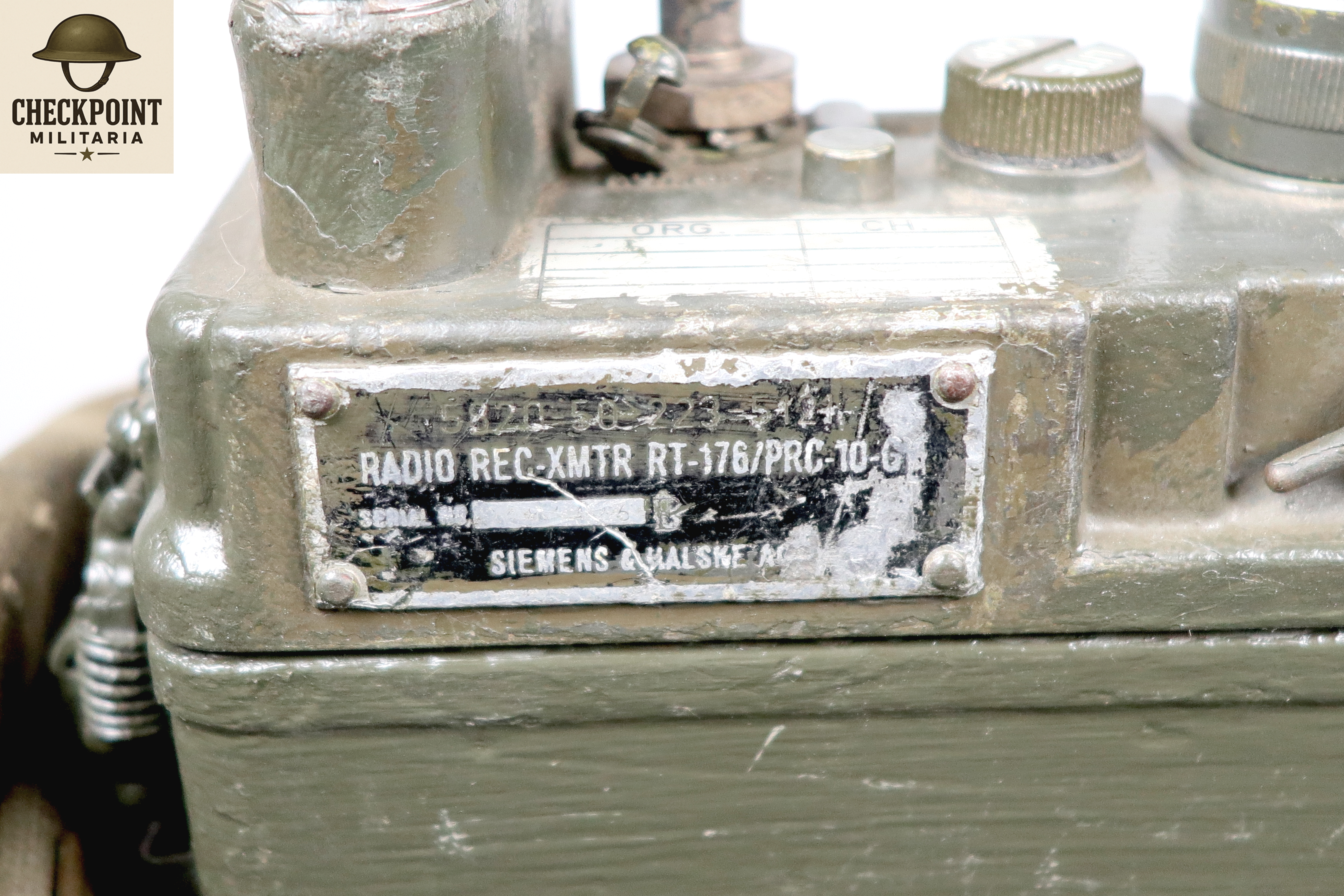 U.S. Korean War/ Vietnam War AN/PRC-10 Backpack Radio