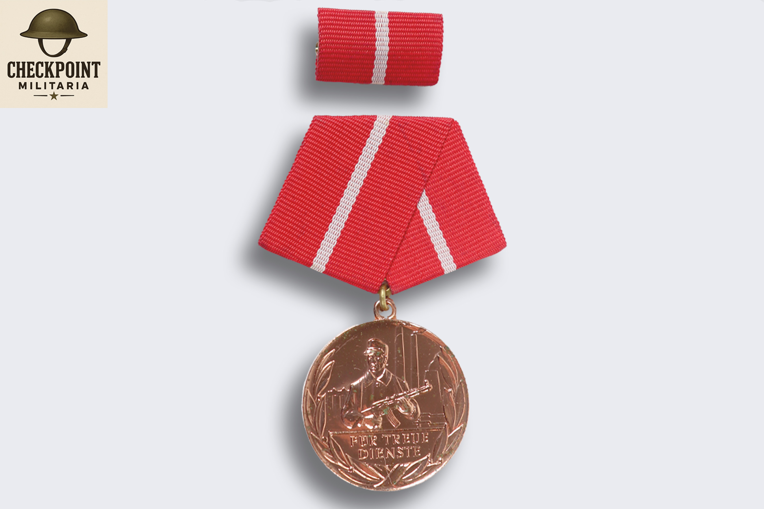 Médaille de la RDA pour services loyaux dans les groupes de combat - bronze.