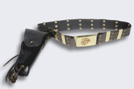 U.S. Marine  Corps Duty Belt With Colt 1911 Holster