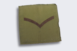 Écusson de grade de caporal-chef de l'armée britannique