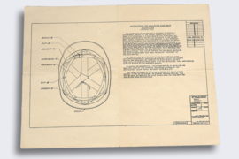 Instructions for Adjusting Head band Flak Helmet M-3