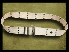 U.S. Webbing Belt MP White