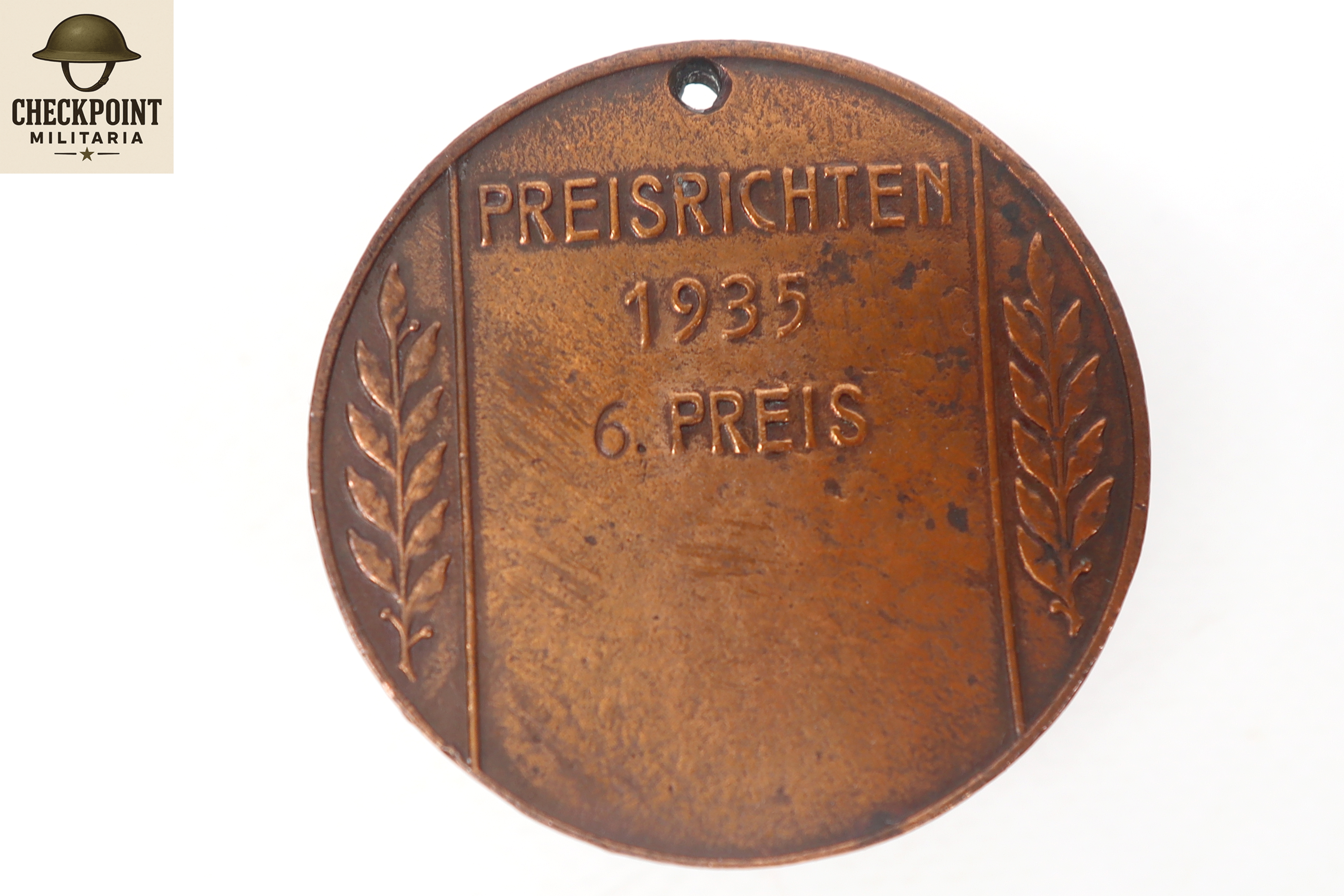Médaille allemande du "Preisrichten"