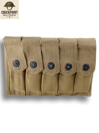 Original WW2 US Thompson SMG 5-Pocket Magazine Pouch