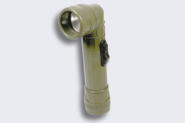 Lampe de poche à tête inclinée de l'armée américaine MX-991/U OD Green