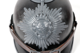 German "Saxony" M1915 Spike Helmet "Pickelhaube"