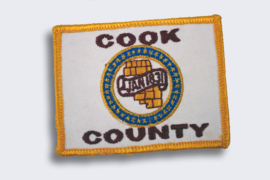  drapeau emblème du comté de Cook