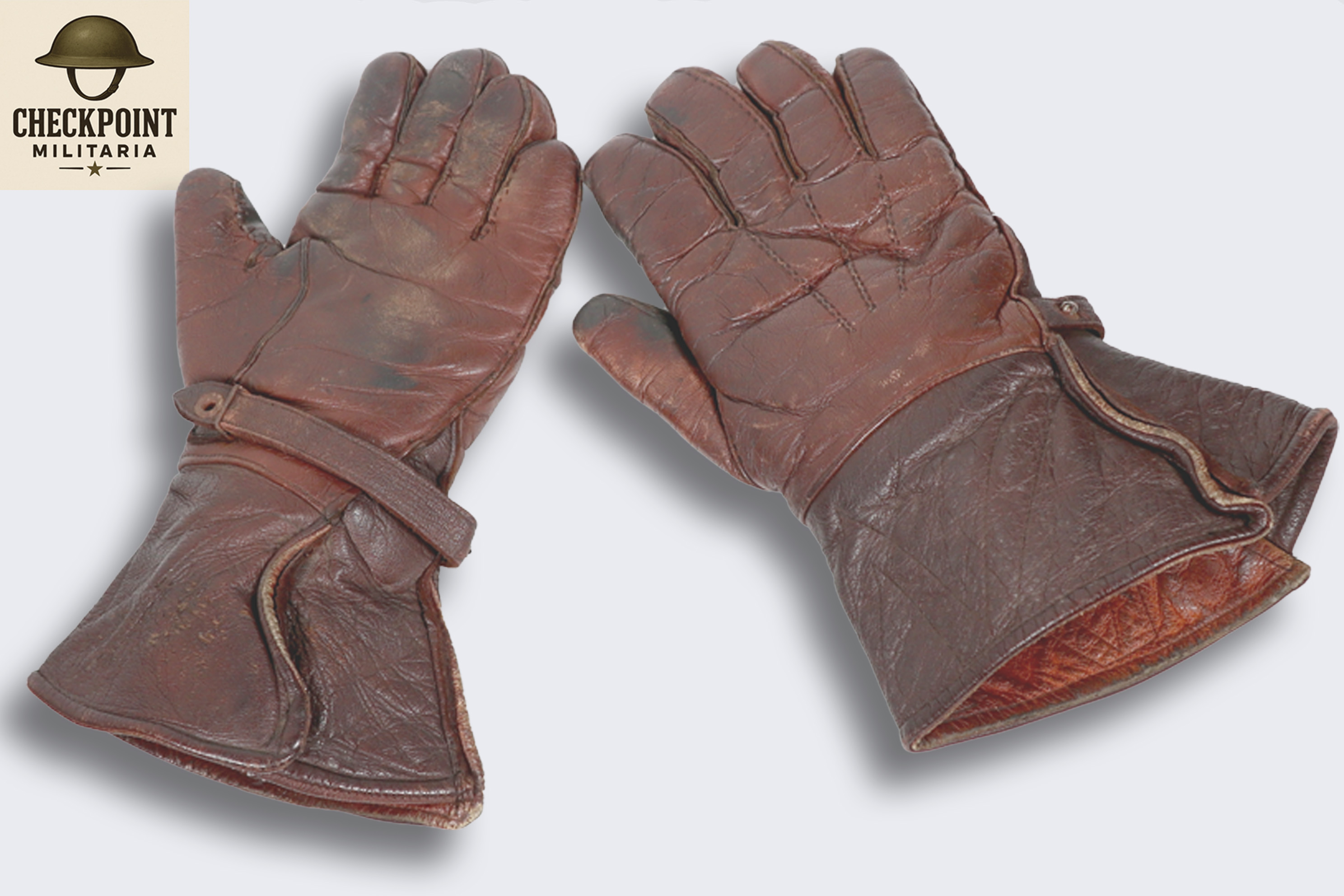 Duitse Luftwaffe Winter Piloten- en Bemannings Handschoenen