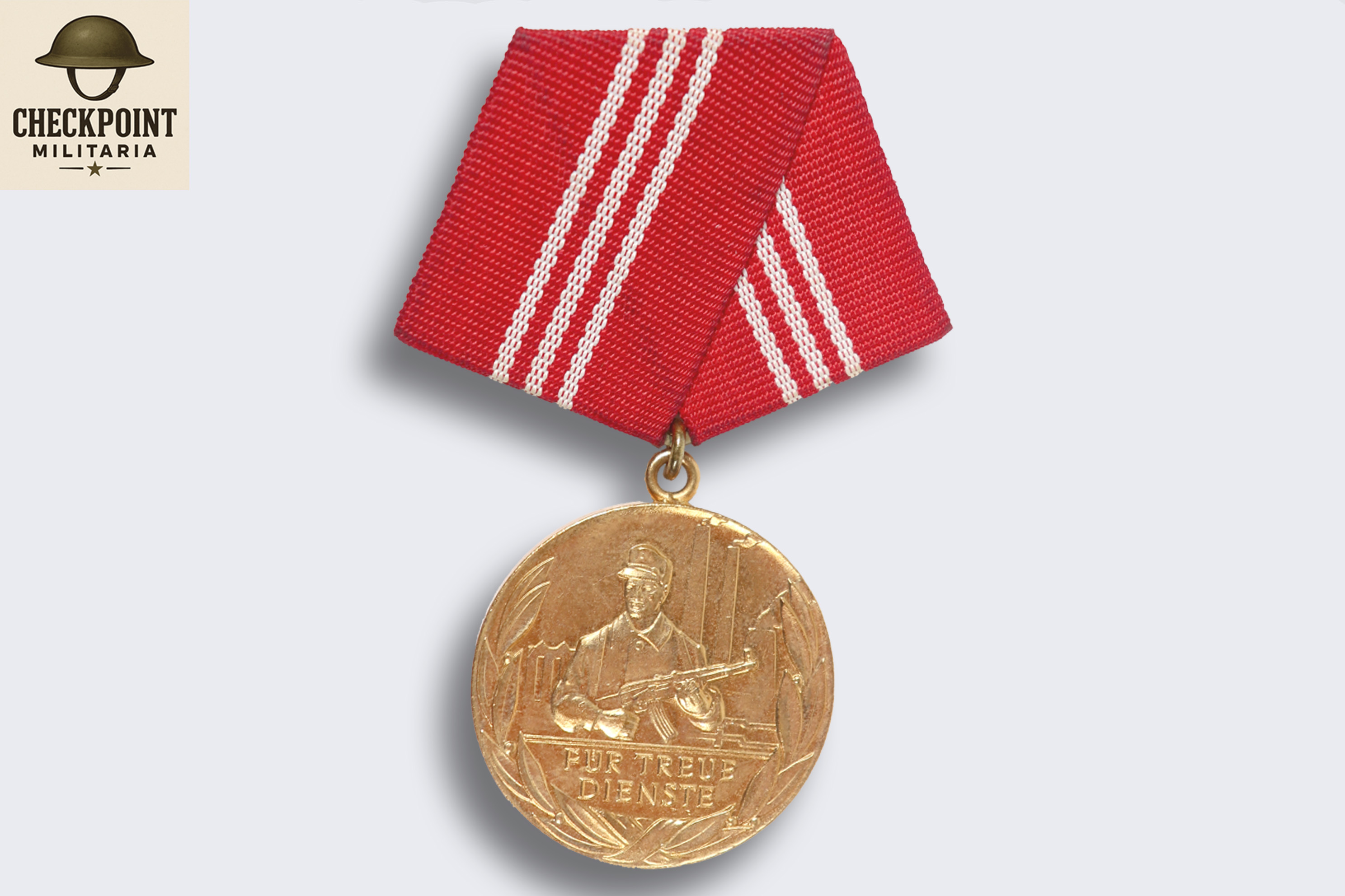 Médaille de la RDA pour services loyaux dans les groupes de combat - or