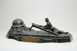 French Desk Top Ornament From the Battle of Verdun