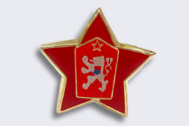 Visor Cap Emblem Czechoslovakia